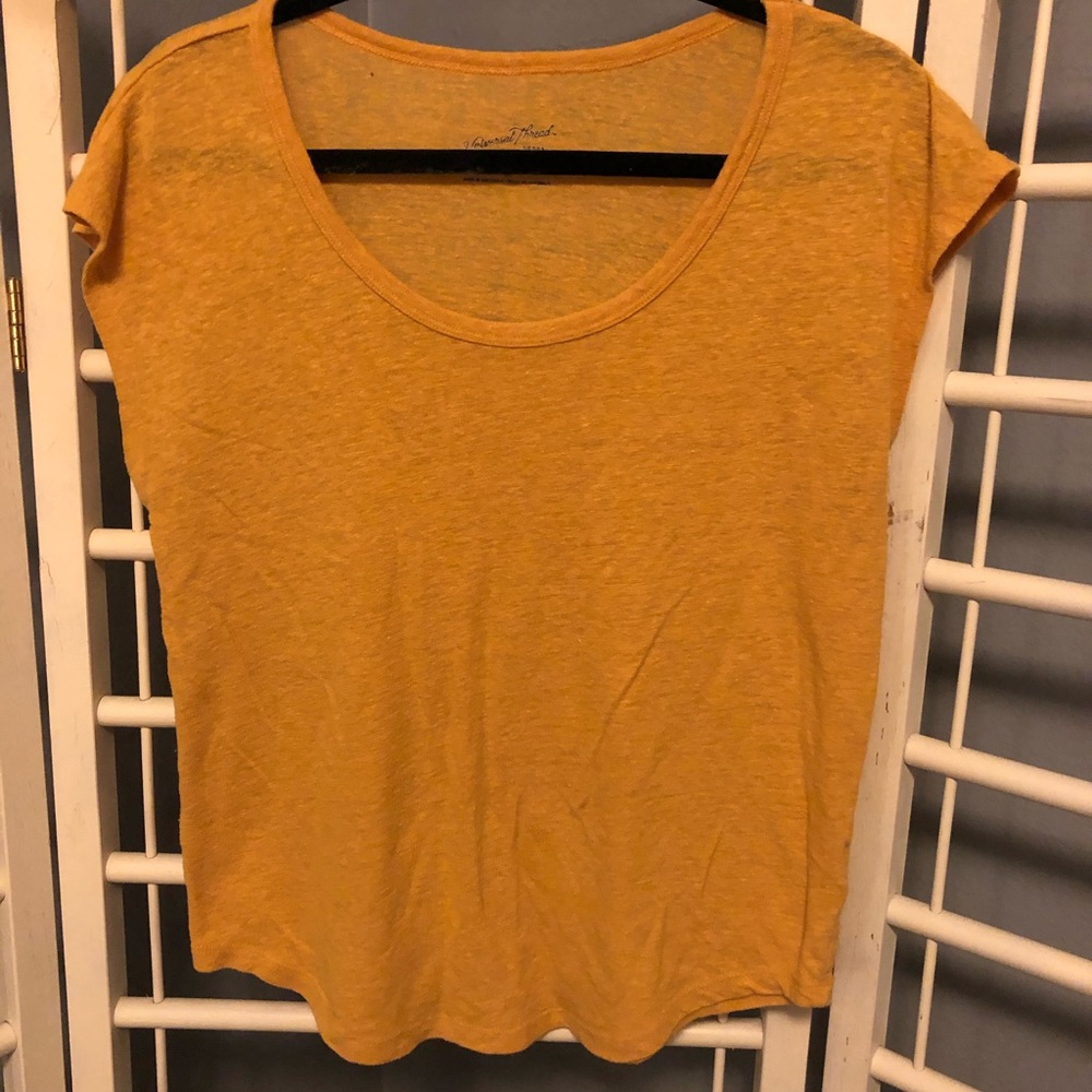 Mustard top from Target